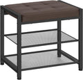 3-Tier PU Cushion Metal Shoe Bench