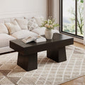 Mid-Century Walnut Storage Coffee Table